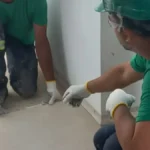 Imagem de profissionais em trabalho de reforma de apartamento em Niteroi